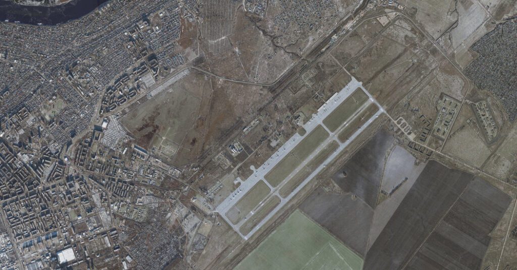 Ukraine Attacks Oil Depot Near Russian Air Base, Ukrainian Military