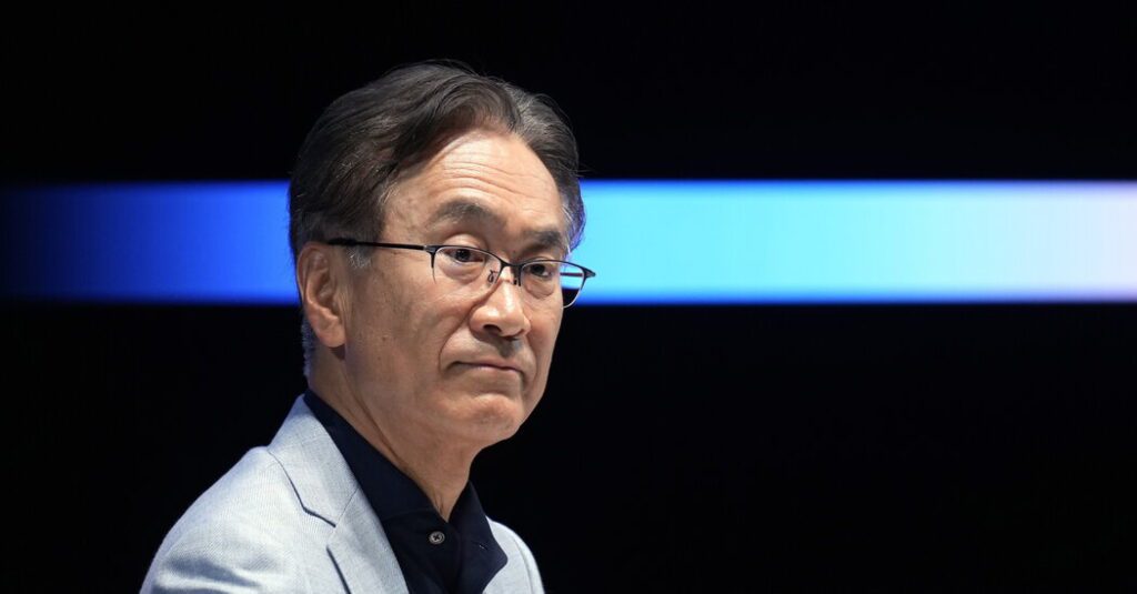 Yoshida Kenida Resigns As Sony's Ceo