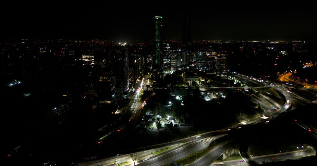 Chile Declares Prisons That Blackouts Across The Country Will Wipe