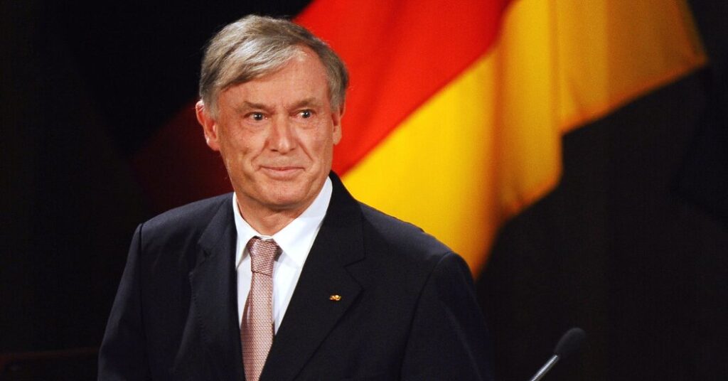 Former German president and IMF leader HORSTKöhler died of 81 Former German President And Imf Leader Horstköhler Died Of 81