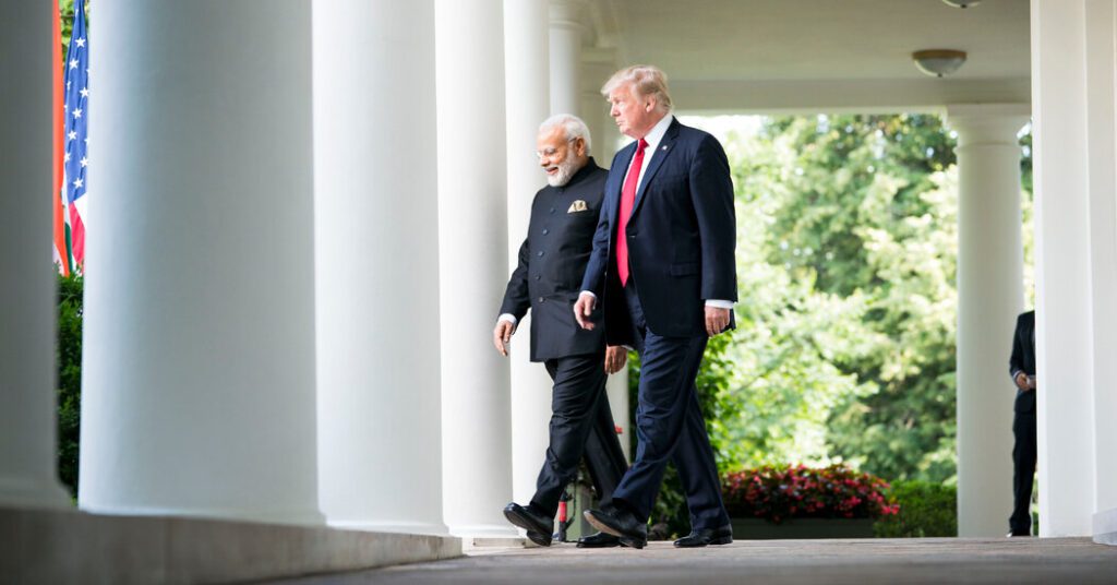 Modi Hopes A White House Visit Will Keep India Out