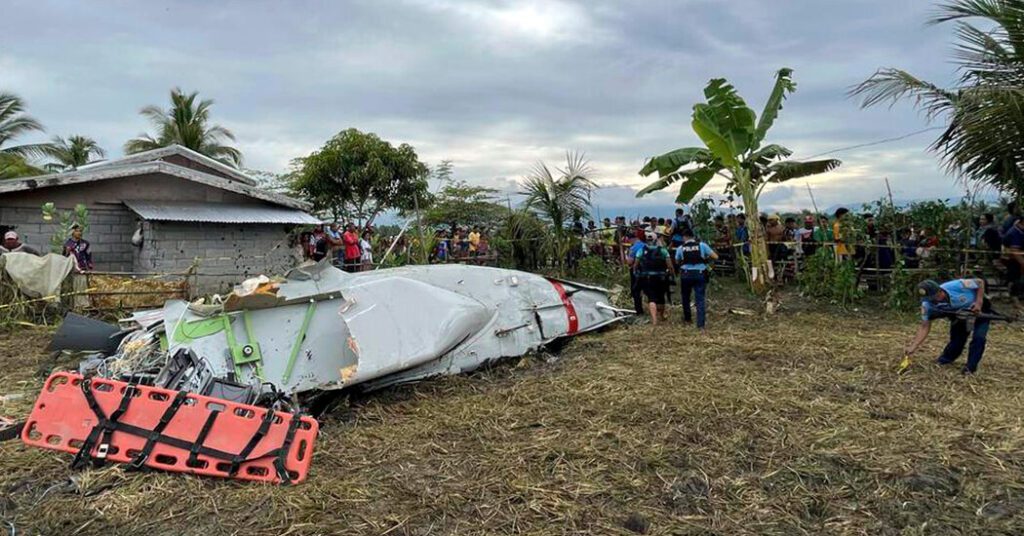 Philippine Plane Crash Kills Us Service Members And Three Contractors