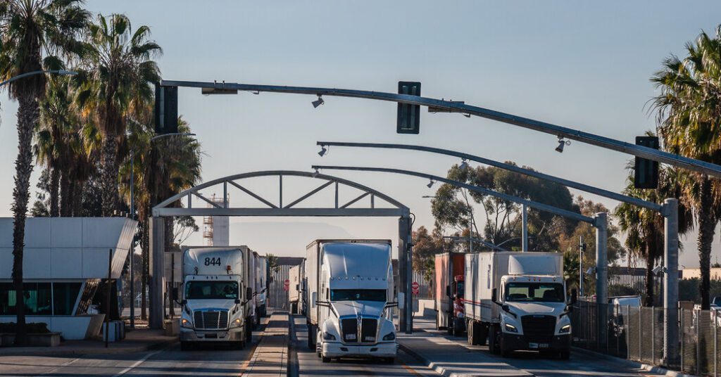 Trump says tariffs in Canada and Mexico will come into effect next week Trump Says Tariffs In Canada And Mexico Will Come Into