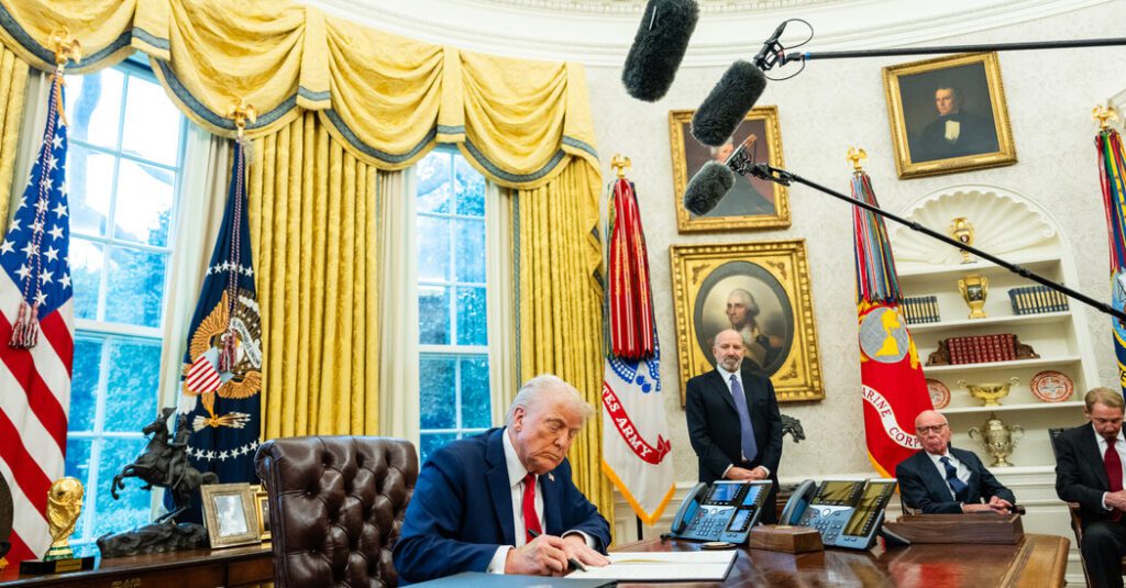 Trump's orders may be excreted from the university, but few people protest. Trump's Orders May Be Excreted From The University, But Few