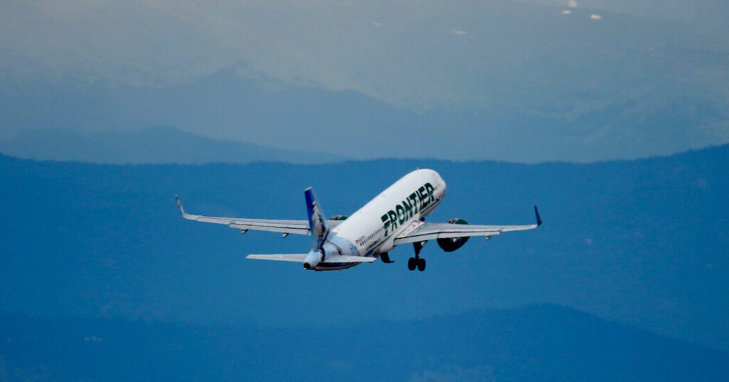 Unruly Passengers On Frontier Flights Slam On Windows And Calm
