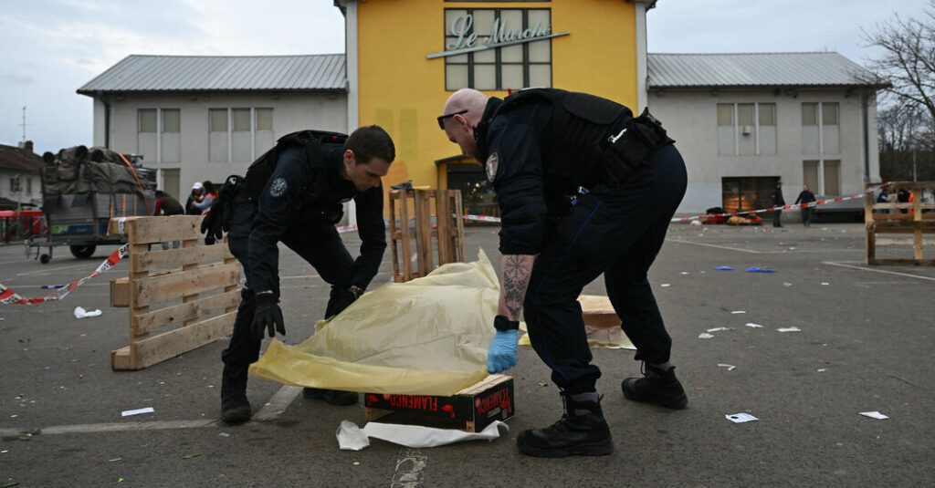 “terrorist” attacks in French markets leave one person "terrorist" Attacks In French Markets Leave One Person