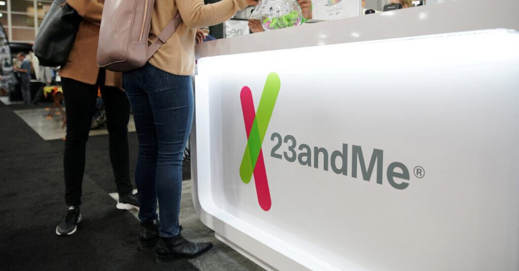 23andme file for bankruptcy amid concerns about the security of customer genetic data 23andme file for bankruptcy amid concerns about the security of