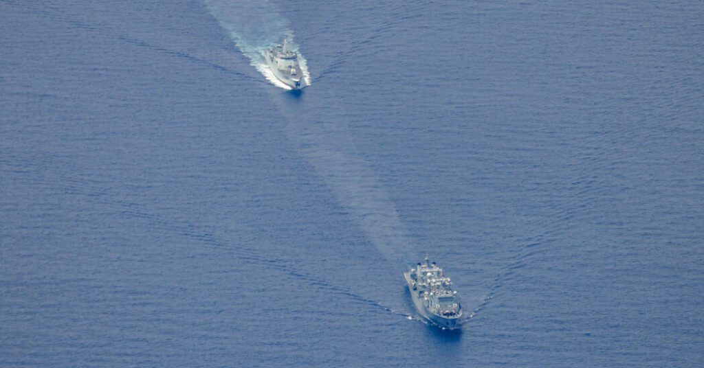 Chinese warships surround Australia and leave it feeling “near naked” Chinese warships surround australia and leave it feeling "near naked"