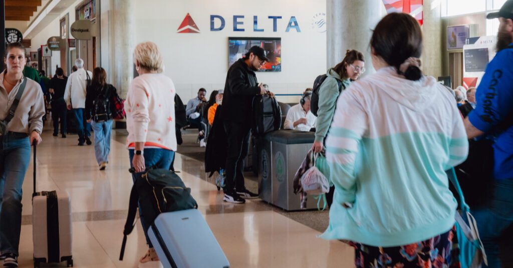 Delta air lines lowers profit outlook for weak demand