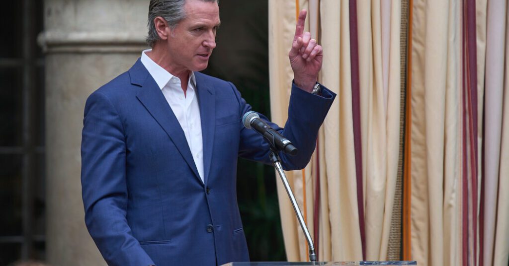 Democratic brands are toxic, says the California governor Democratic brands are toxic, says the california governor