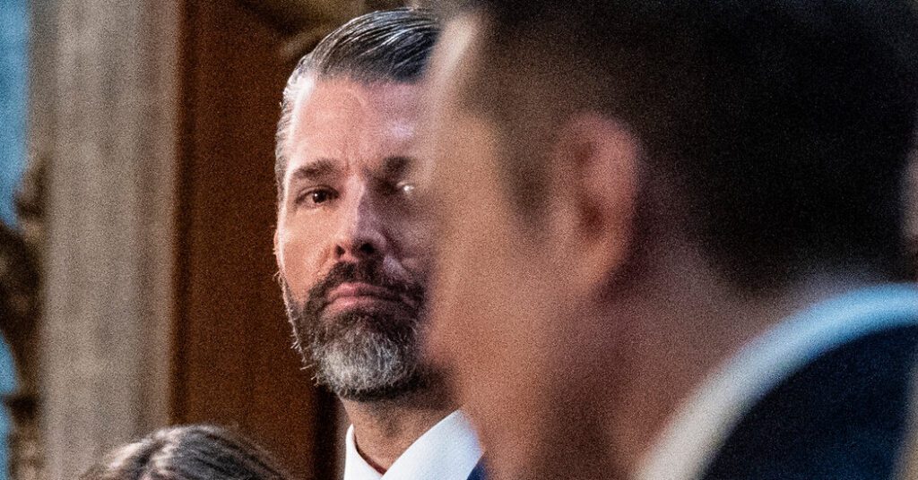 Donald trump jr. mixes serbian business and politics.