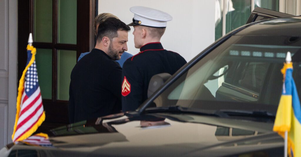 European Leaders Rally Around Zelensky After An Explosive Meeting With