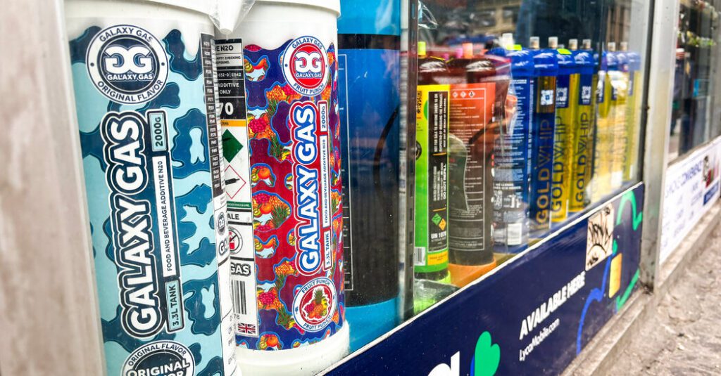 Fda issues warning about galaxy gas and other nitrite products