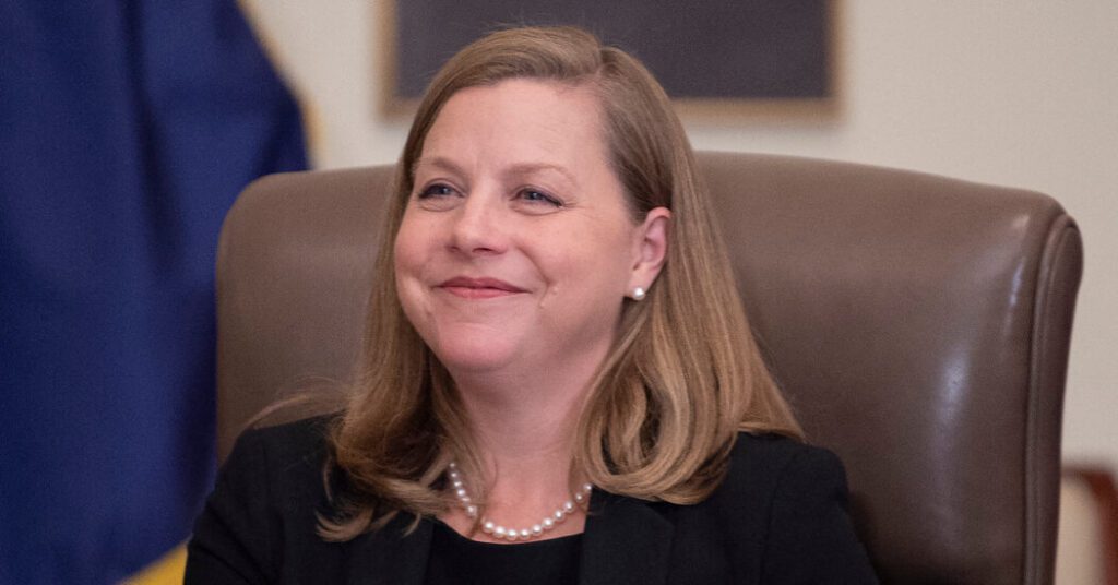 Gov. michelle bowman chose trump, the top police officer on