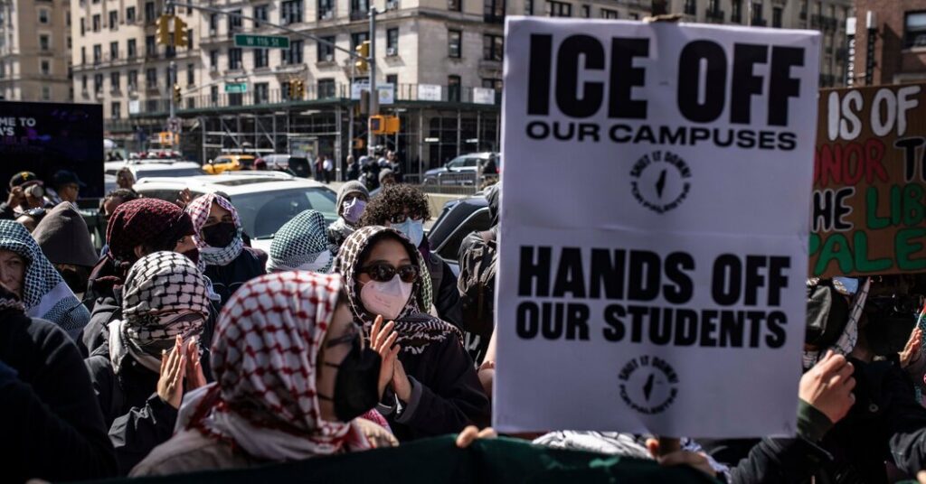 How colombian students fled to canada after ice came to