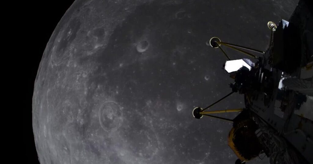 Intuitive mechanical moon landing: live update