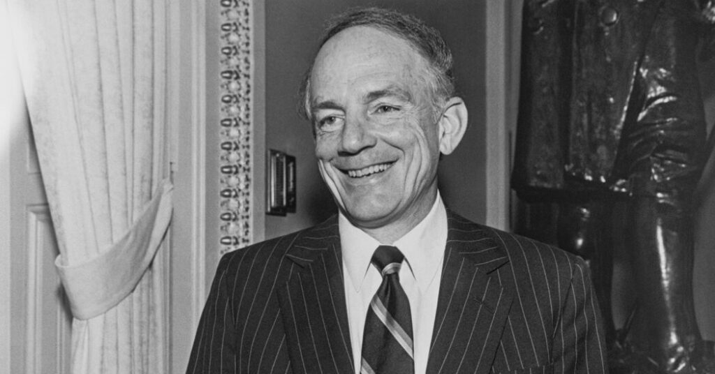 J. bennett johnston dies at 92, helping to shape us