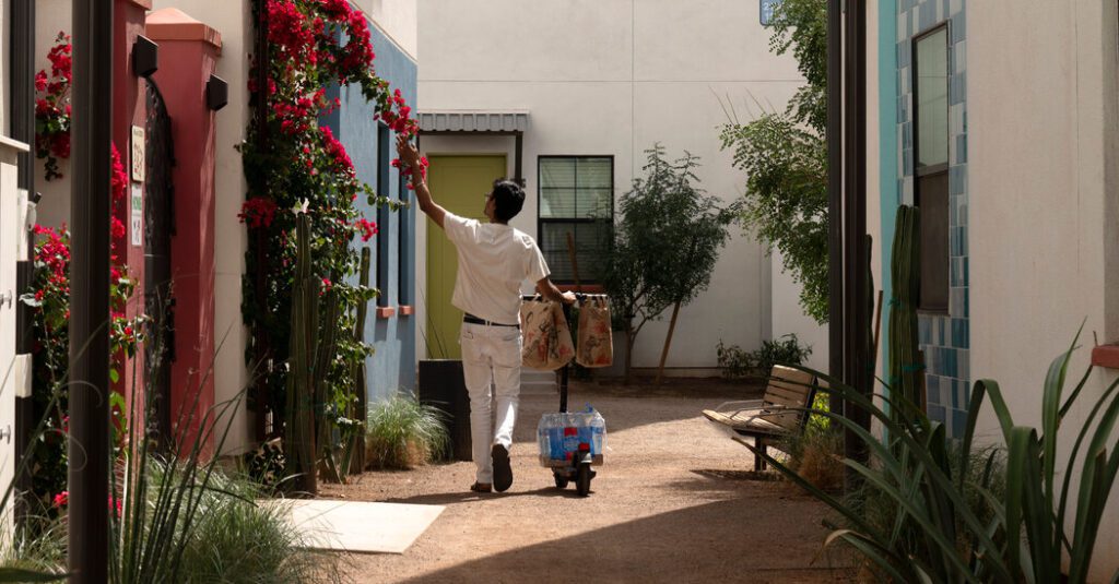 Living without a car in arizona is intentional and happy