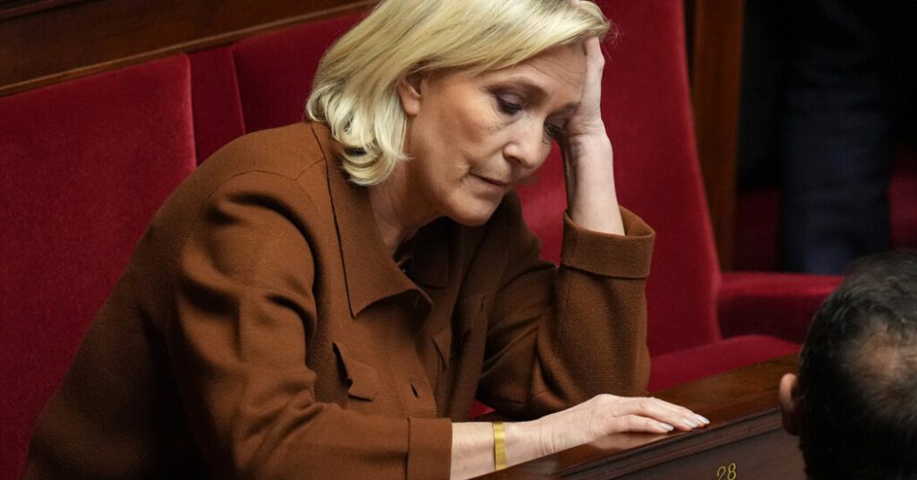 Marine Le Pen could be banned from French elections if she commits the crime of embezzlement Marine le pen could be banned from french elections if