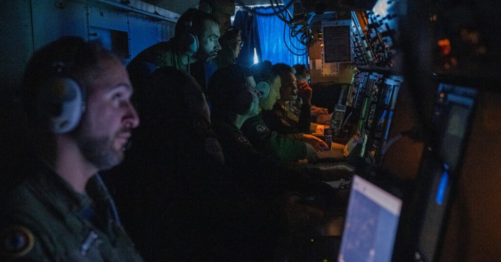 Nato planes track and avoid russia in the baltic sea
