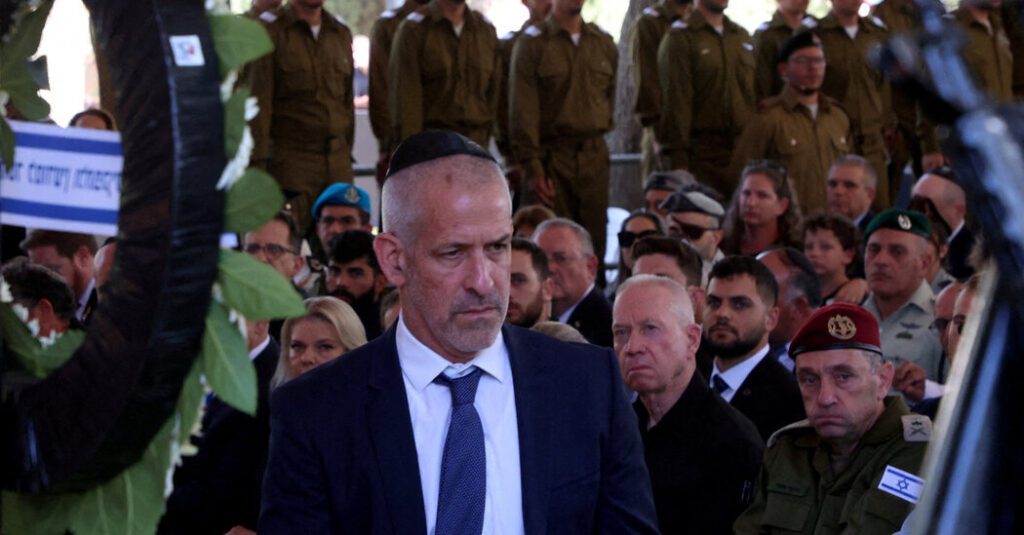 Netanyahu moves to fire israel's domestic intelligence chief