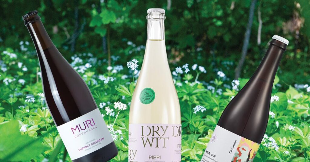 Non alcoholic drinks go in their own way