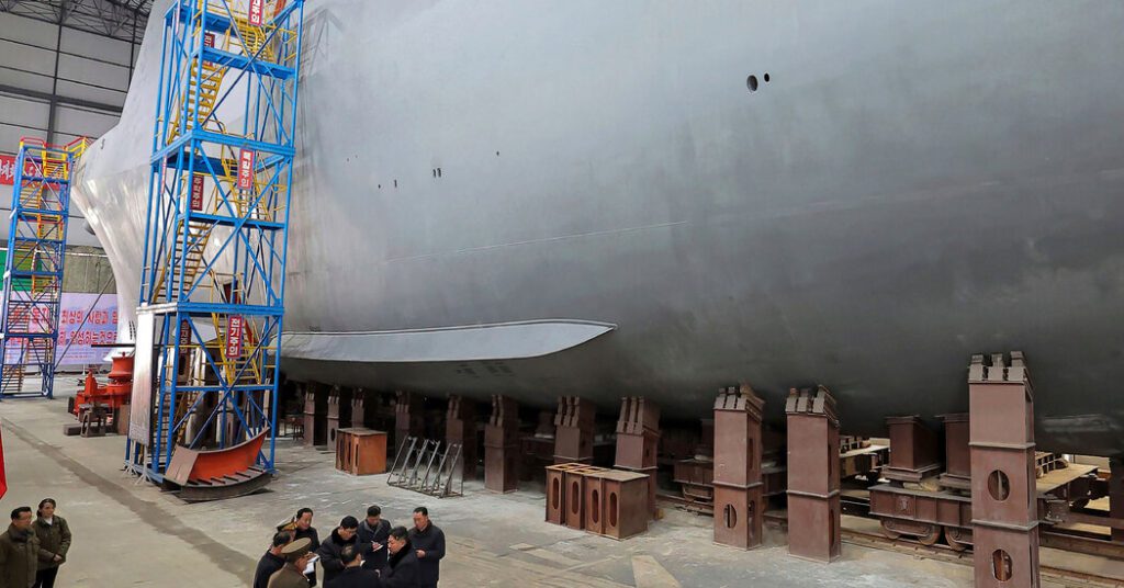 North korea says it is building nuclear powered submarines