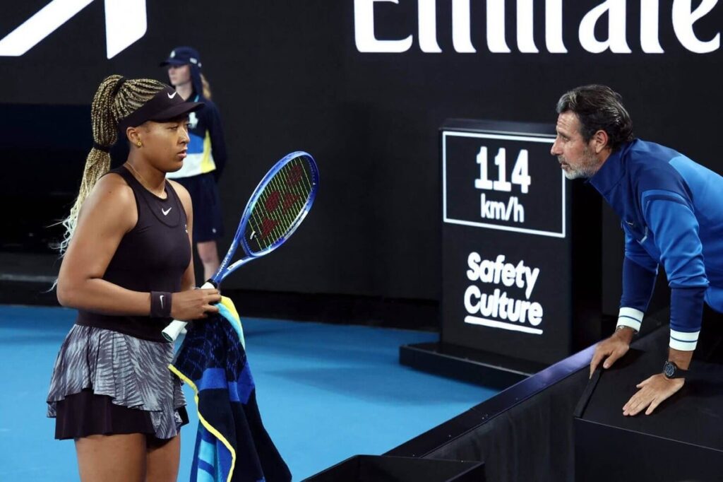 Patrick mouratogle's tennis partnership and coaching superstar with naomi osaka