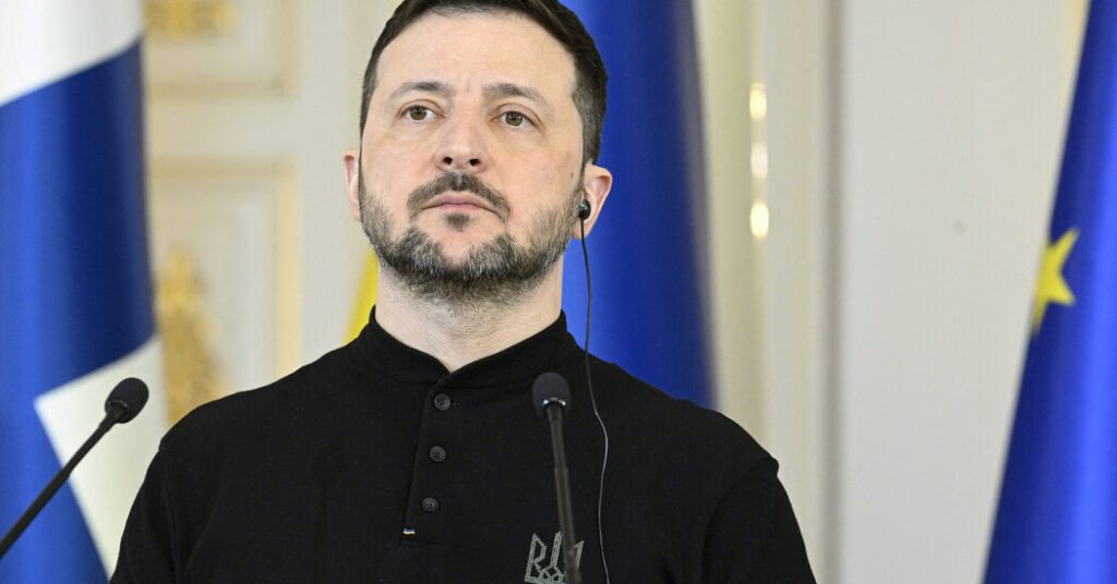 Zelensky says he tells trump about "next step" after putin's