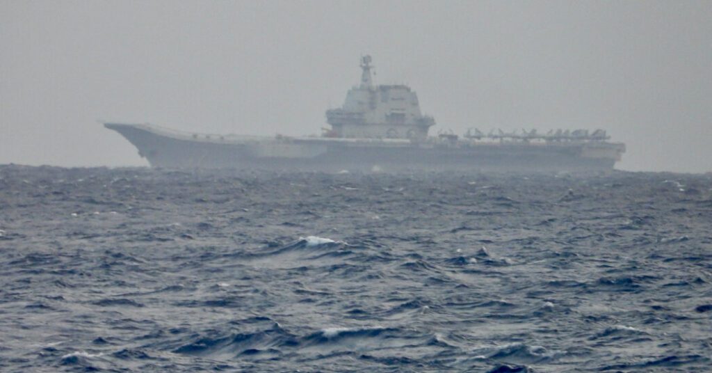 China's military training around Taiwan is a warning to its president China's military training around taiwan is a warning to its