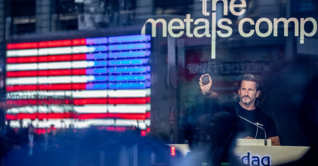 Days after trump commits to underwater mining, both sides face