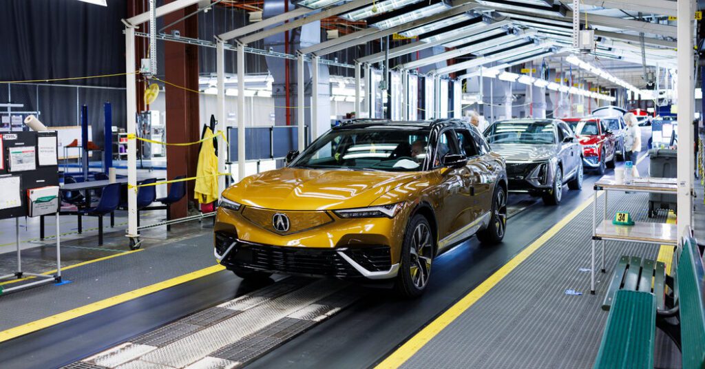 Gm withdraws profit forecasts when trump's tariffs fall