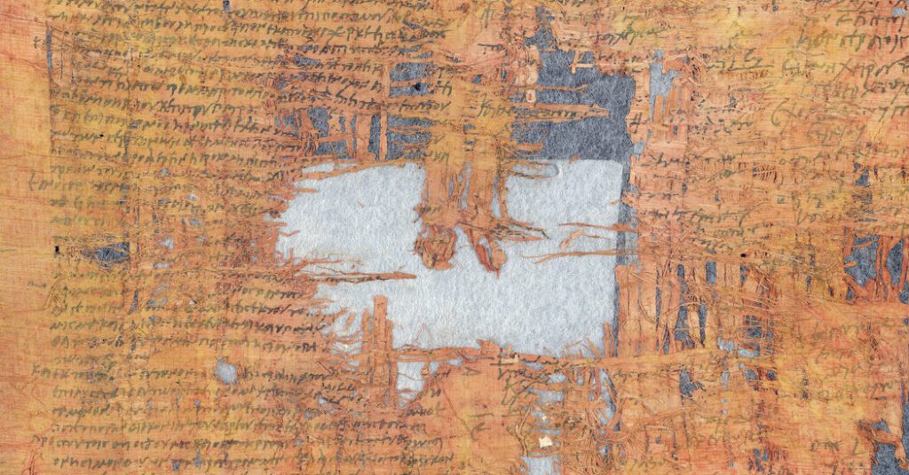 How to avoid taxes in ancient rome? 1, 900 papyrus