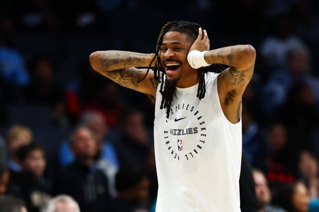 Ja morant switches to grenade gesture after the nba fines