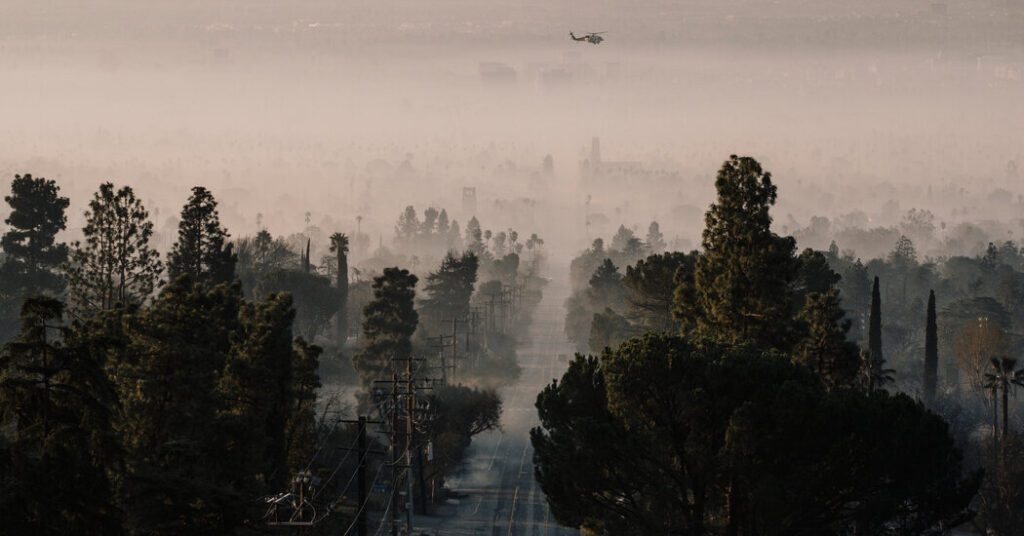 La Fire's impact felt far from the burn zone, polls La fire's impact felt far from the burn zone, polls