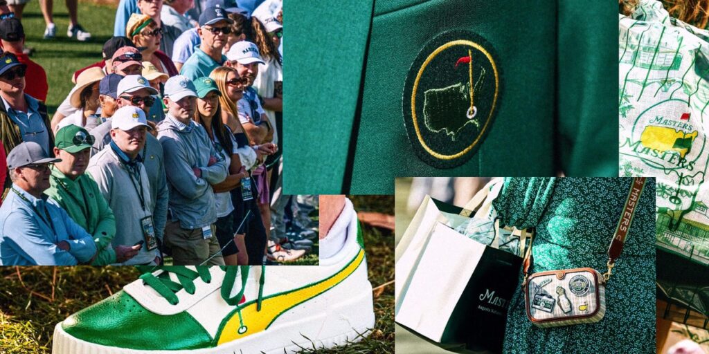 Masters Fashion: Stretching the concept of quiet luxury under a giant oak tree Masters fashion: stretching the concept of quiet luxury under a