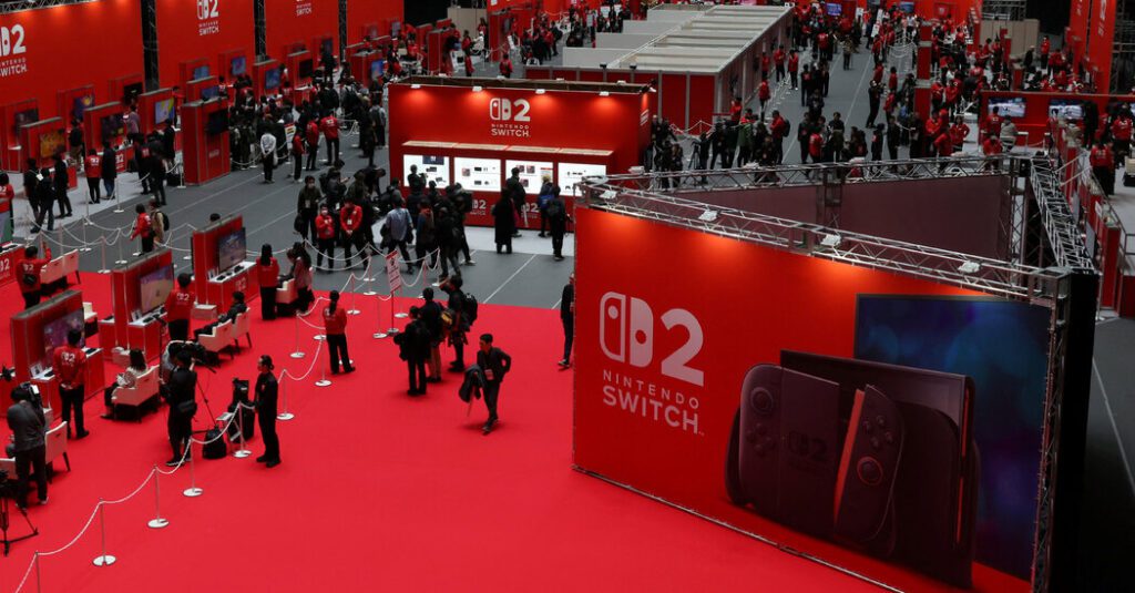 Nintendo delays pre orders for switch 2, citing customs duties