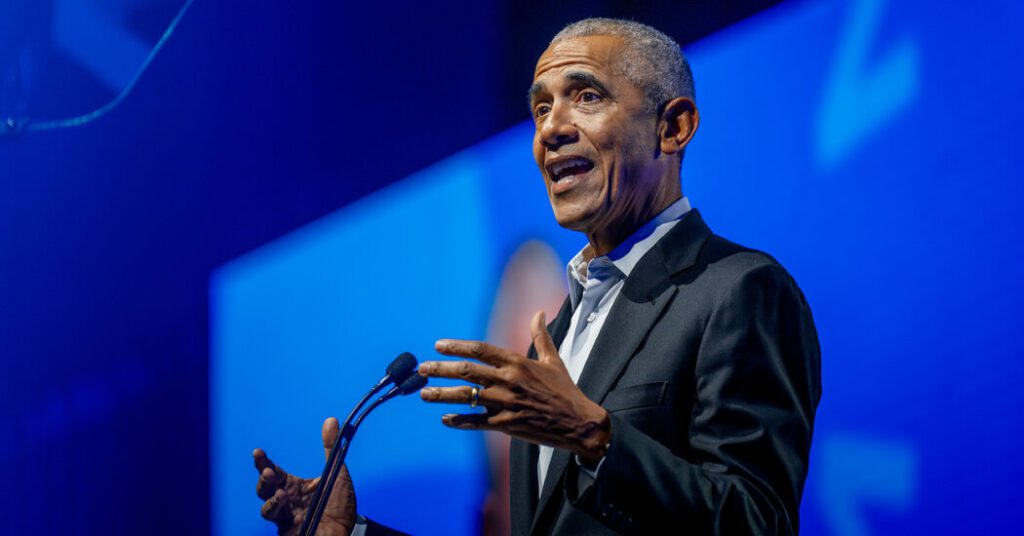 Obama calls for universities to stand up to the threat