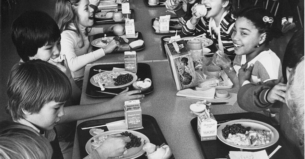 The Philadelphia Museum watches food fights at school lunch The philadelphia museum watches food fights at school lunch