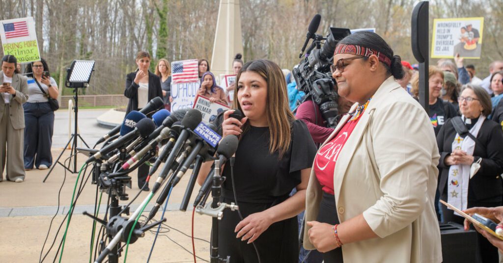The trump administration has been ordered to send maryland to