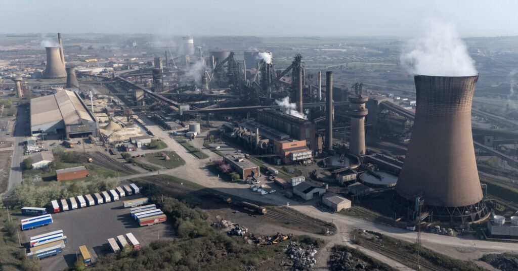 The UK government manages the country's last major iron factory The uk government manages the country's last major iron factory