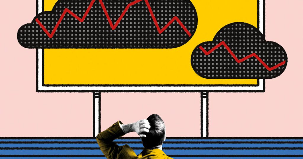 The fear of tariff disruption and recession "paralysed" advertisers