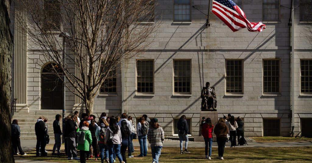 Trump Administration sends Harvard University a list of requests to protect federal funds Trump administration sends harvard university a list of requests to