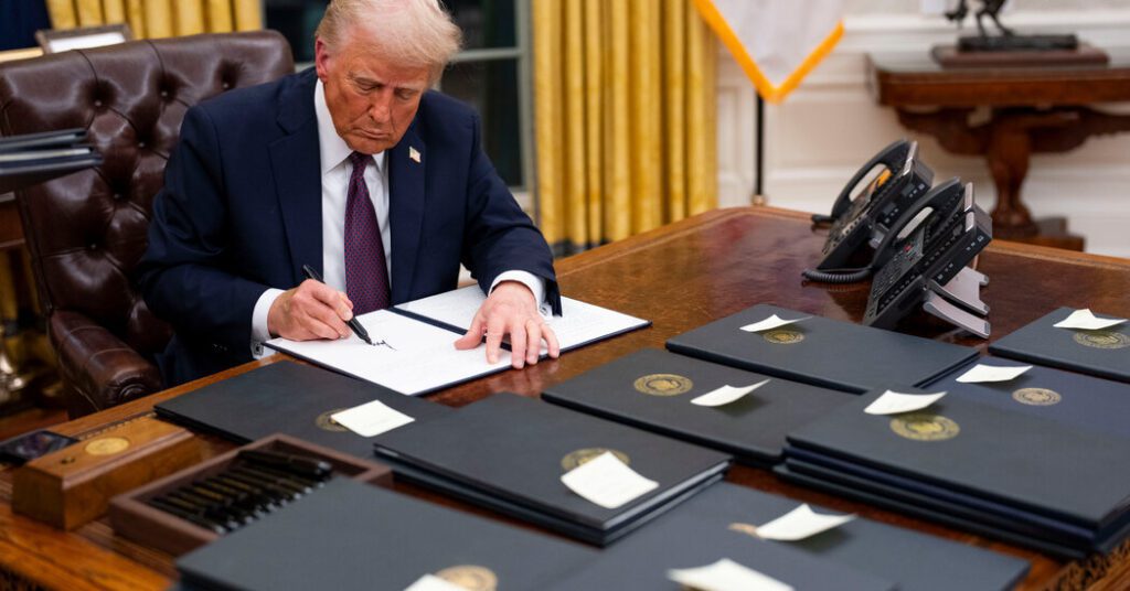 Trump was planning to meet with top aides to determine