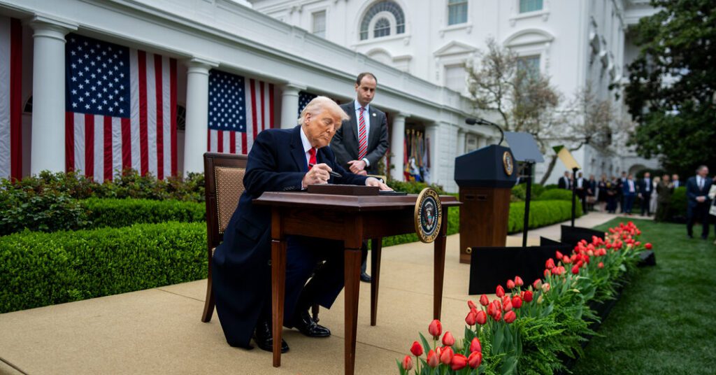 Trump's tariffs are the latest indication of his second term's desire for risk Trump's tariffs are the latest indication of his second term's