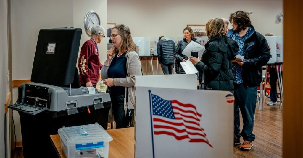 Vote turnout is strong as wisconsin decides major court contests