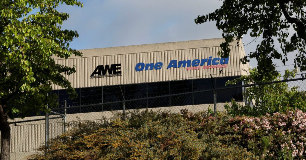 American voice to receive feed from the pro trump network, according