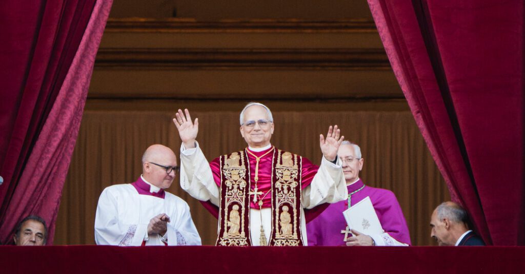 Live update: leo xiv celebrates first mass as pope