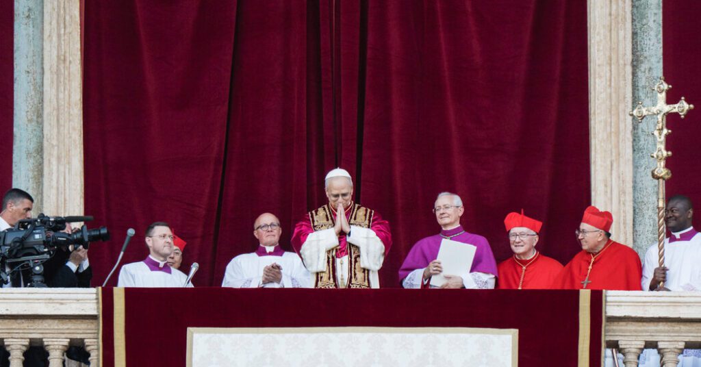 Pope Leo XIV outlines the Catholic Church path following Francis' steps Pope leo xiv outlines the catholic church path following francis'