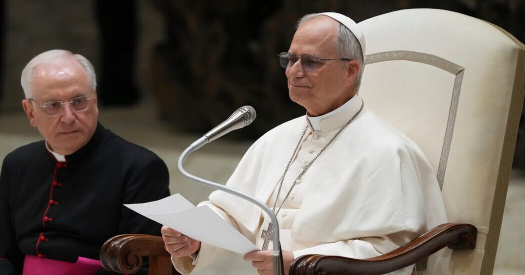 Pope Leo XIV seeks news media to avoid divisive language Pope leo xiv seeks news media to avoid divisive language